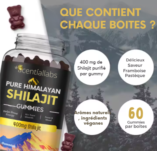 Shilajit Gummies